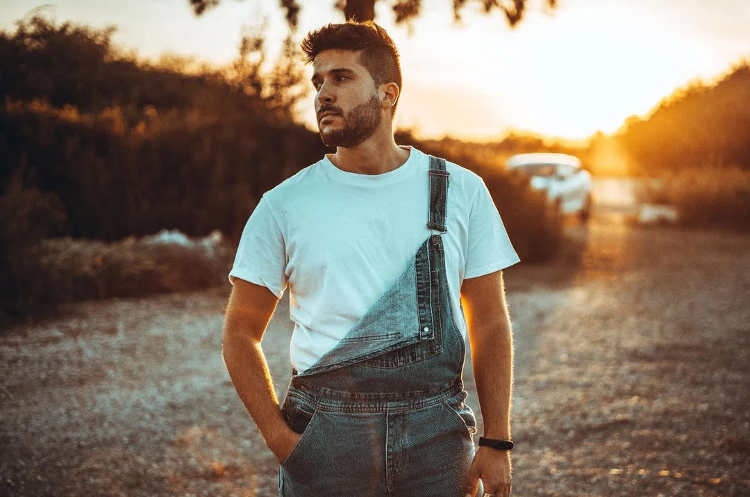 Denim overalls for men, an indispensable wardrobe staple