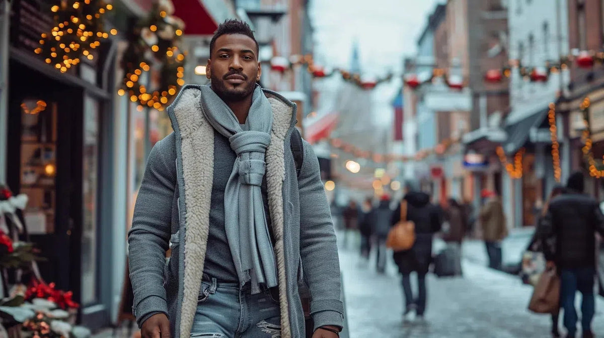 Winter Sale Wardrobe Essentials: Men's Grey Ripped Jeans | Jeans4you.shop
