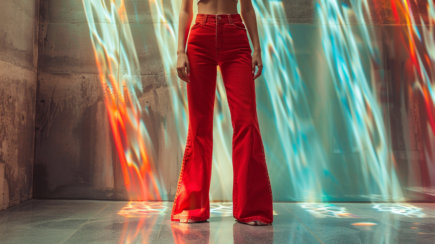 The Global Appeal of Women's Red Jeans