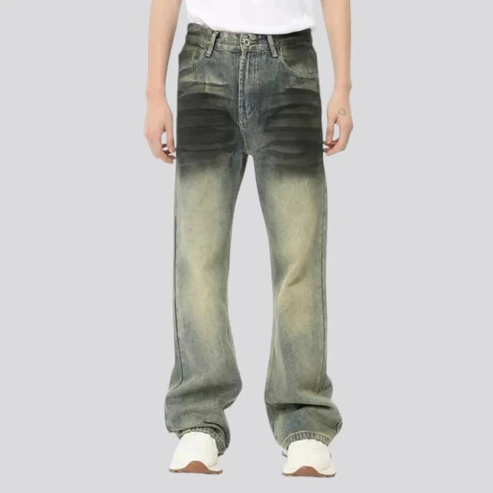 Light wash and vintage men's jeans