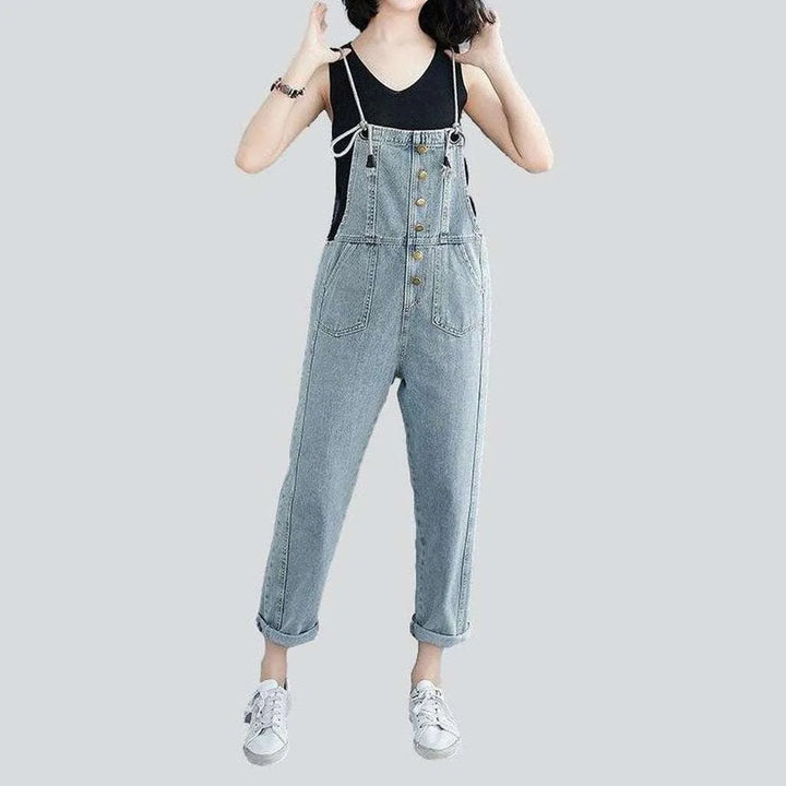 Jean dungaree for ladies