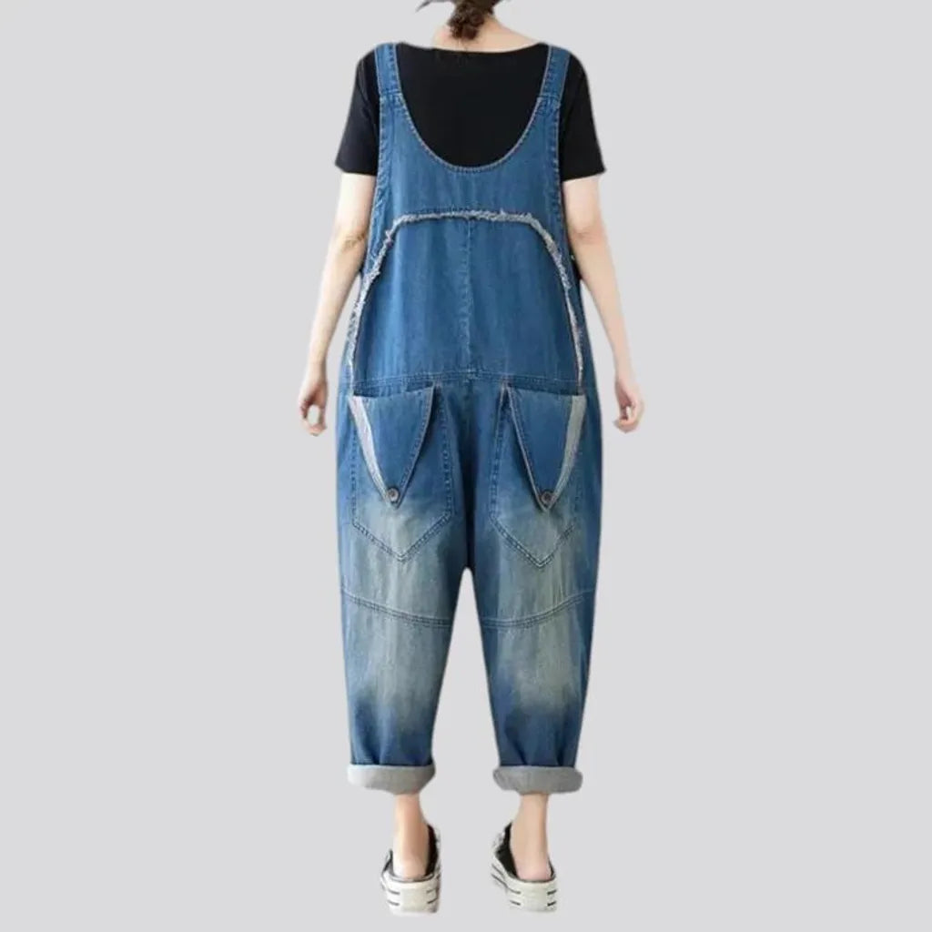 Vintage jean dungaree for ladies