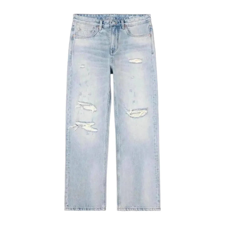 13.7oz men's street jeans