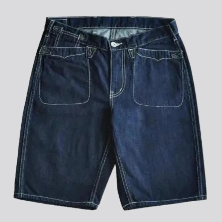 Stonewashed 90s jean shorts