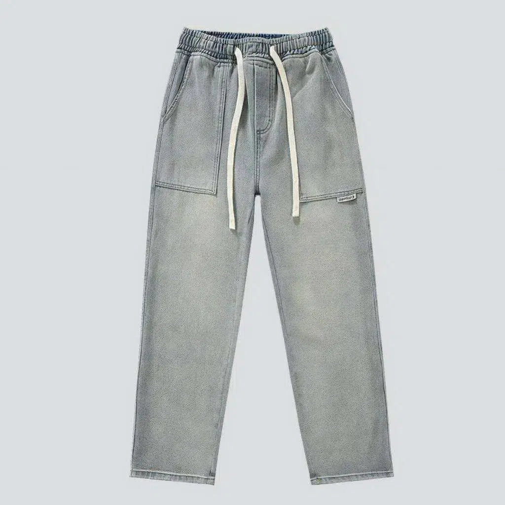 Baggy vintage men's denim pants