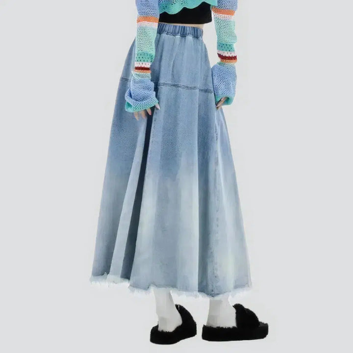 Fashion denim skirt
 for women