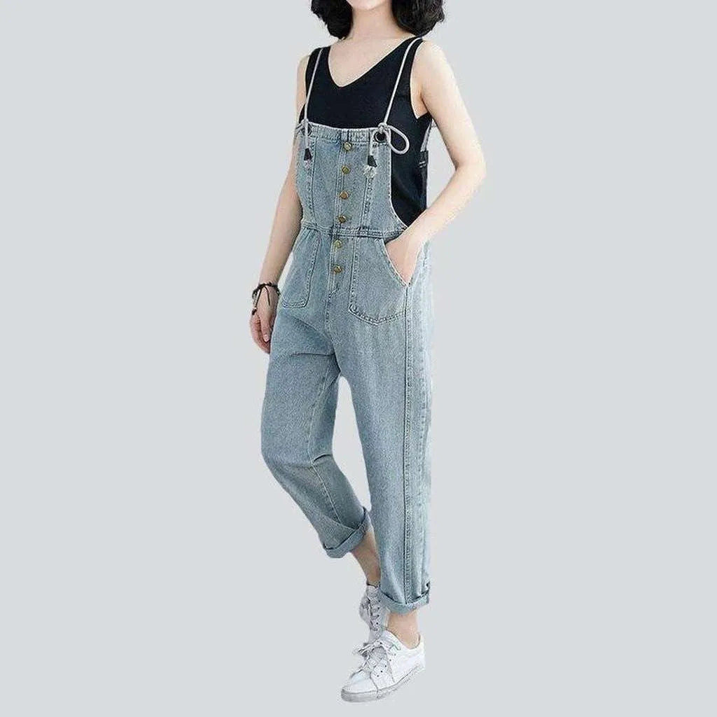 Jean dungaree for ladies