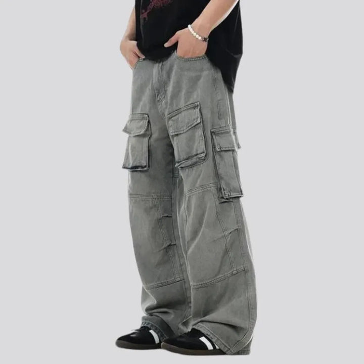 Baggy men's jeans