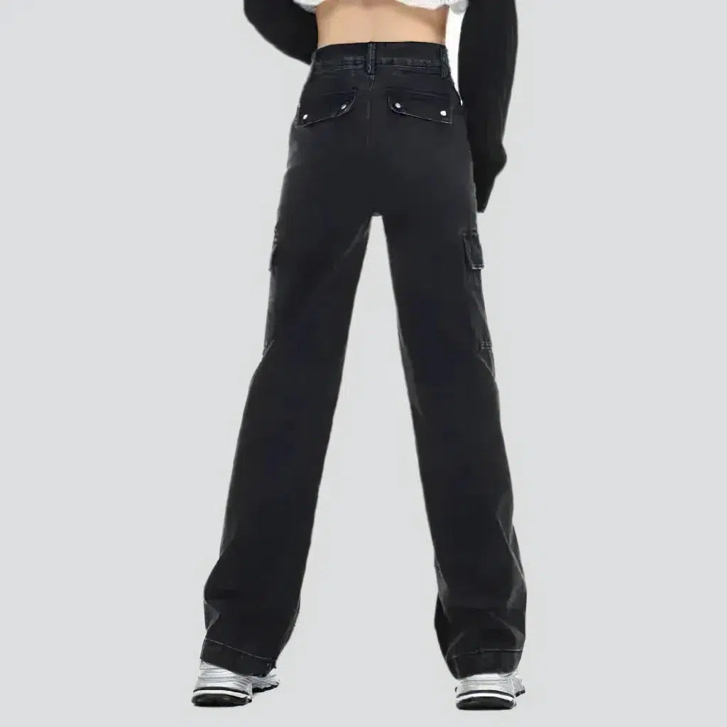 Front-seams fashion jeans
 for women