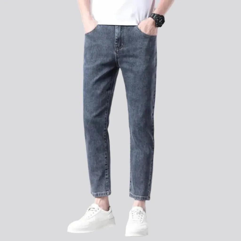 Men's ankle-length jeans