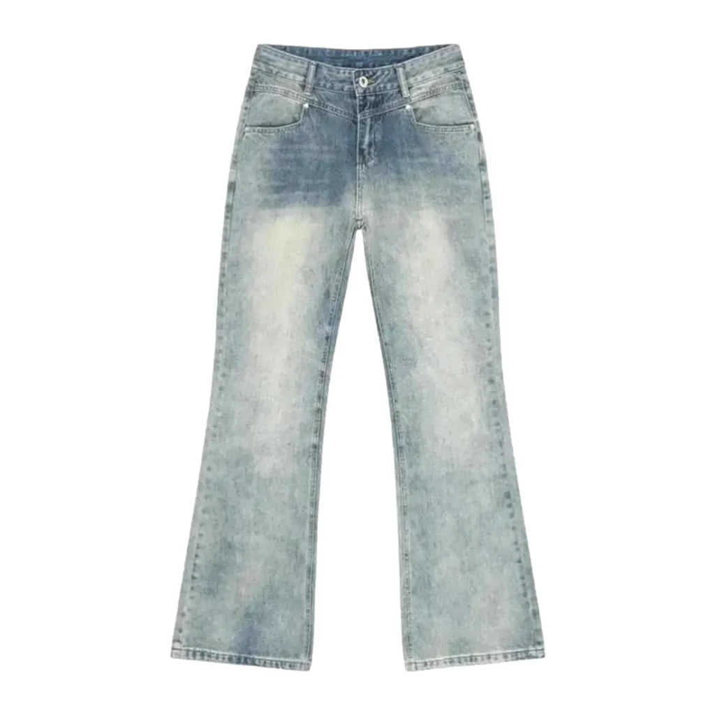 Cool Relaxed Men's Jeans - Light Blue