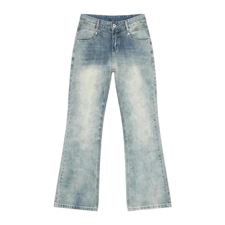 Cool Relaxed Men's Jeans - Light Blue