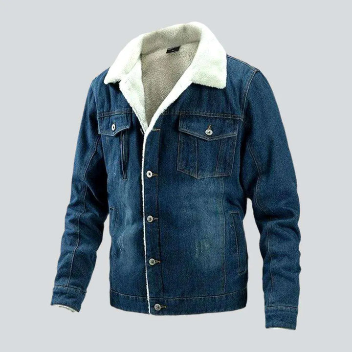 Regular denim jacket
 for men