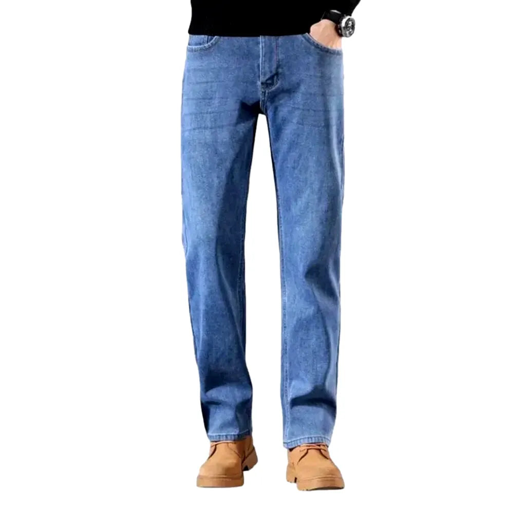 High Stretch Jeans for Men - Light Blue