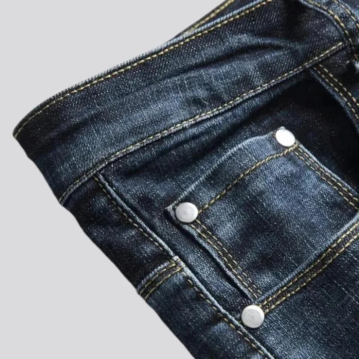 Vintage casual men's jeans