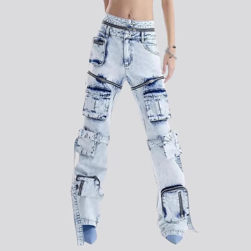 Fashionable bootcut fit jeans for women