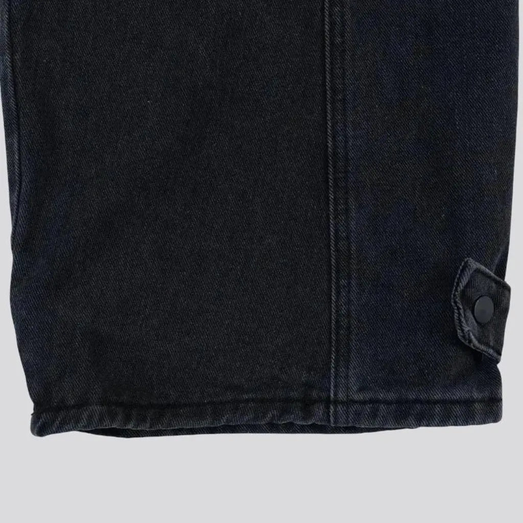 Boho style cargo men's jeans