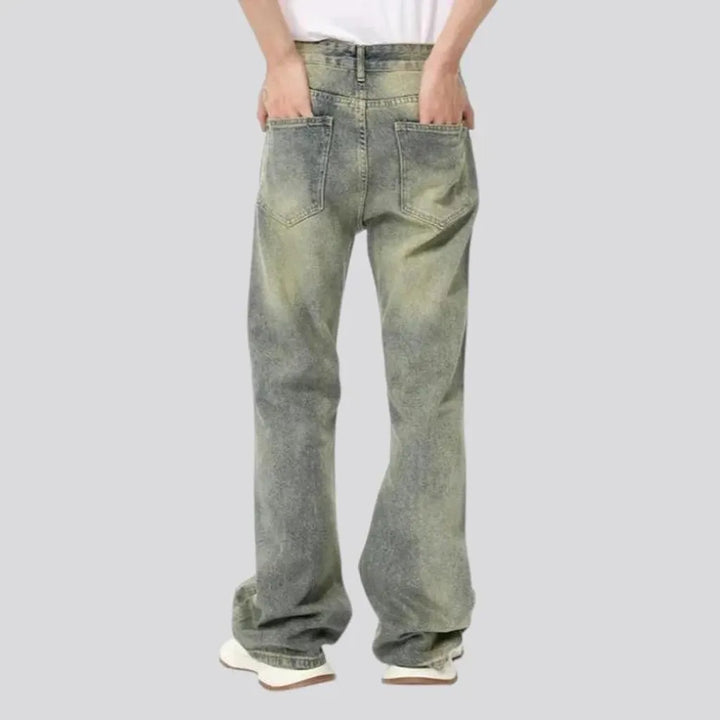 Light wash and vintage men's jeans