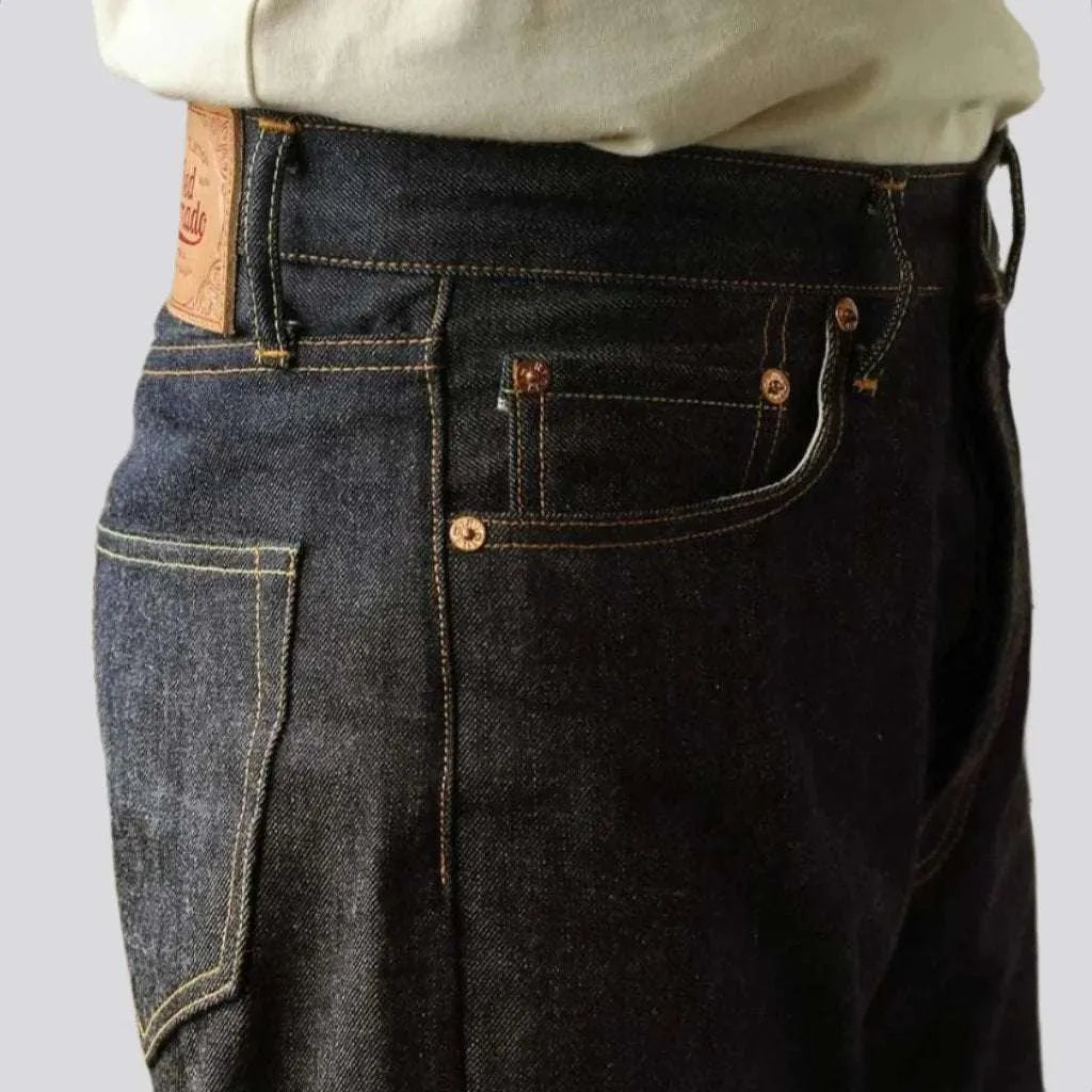 High-quality selvedge jeans