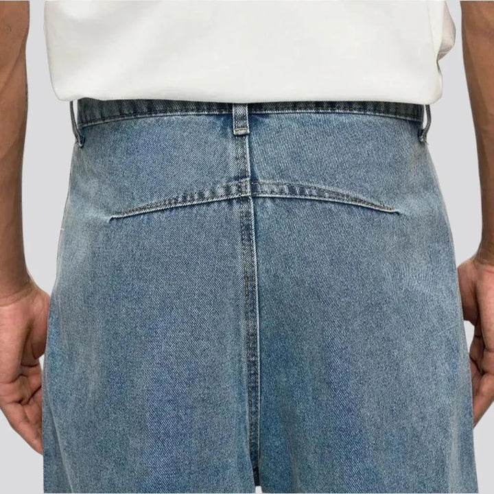 Boho high-rise men's jeans