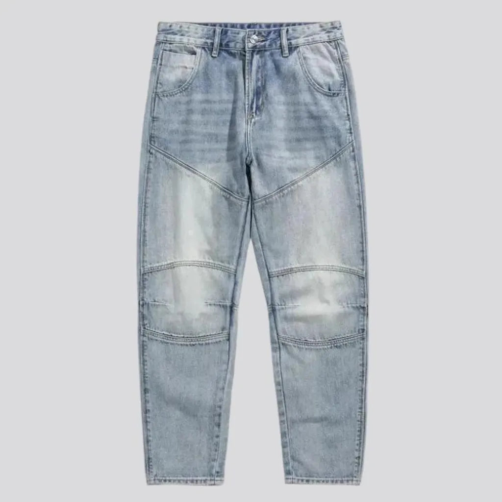 Baggy fit men's jeans