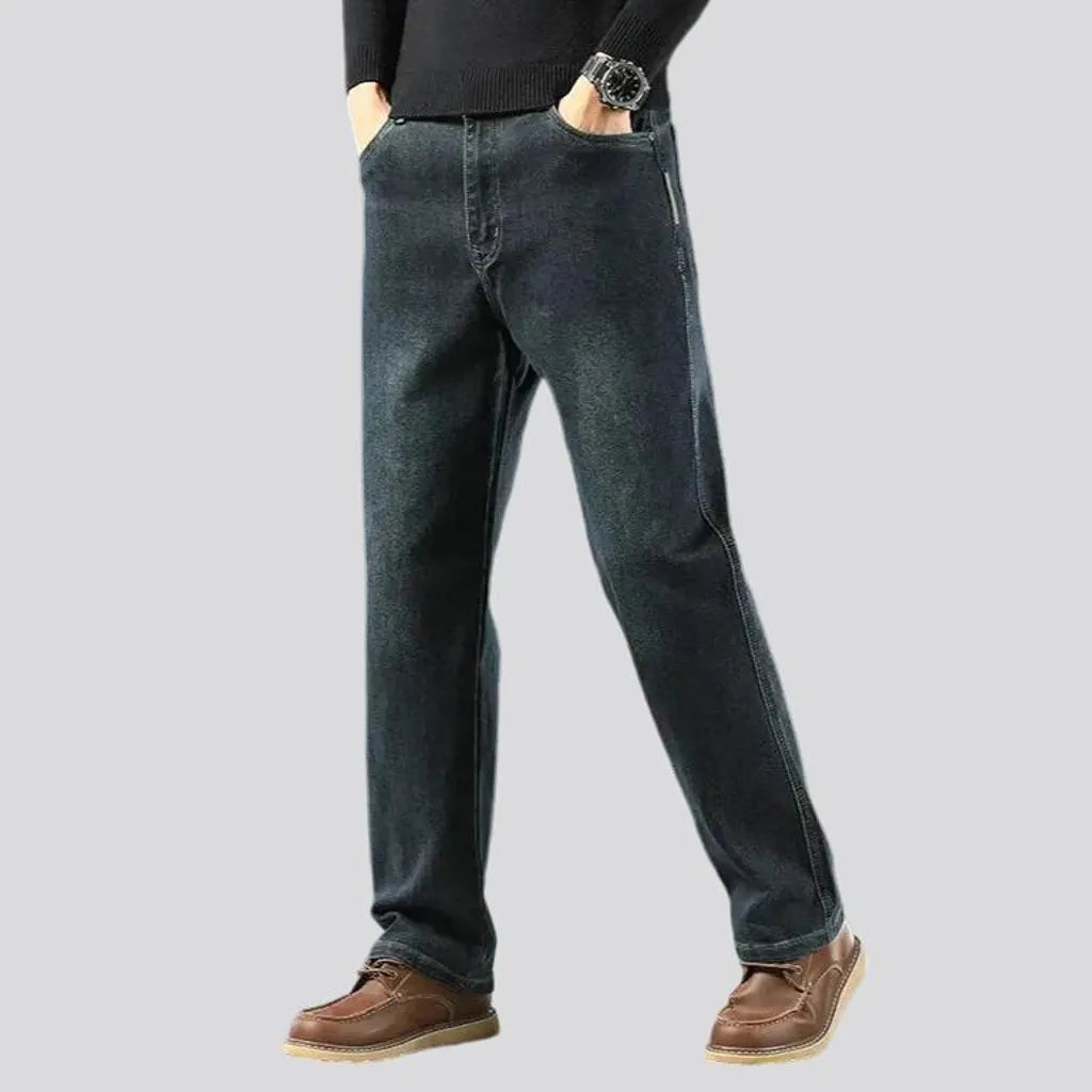 Stretchable classic men's jeans