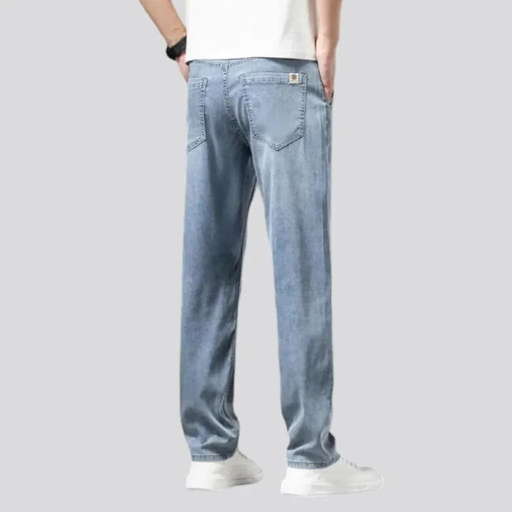Straight men's stretch jeans