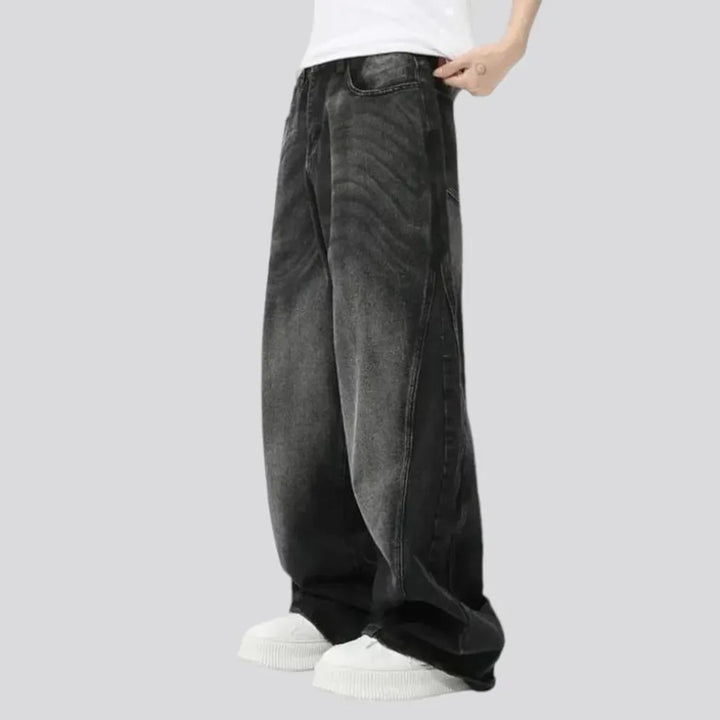 Vintage baggy boho men's jeans