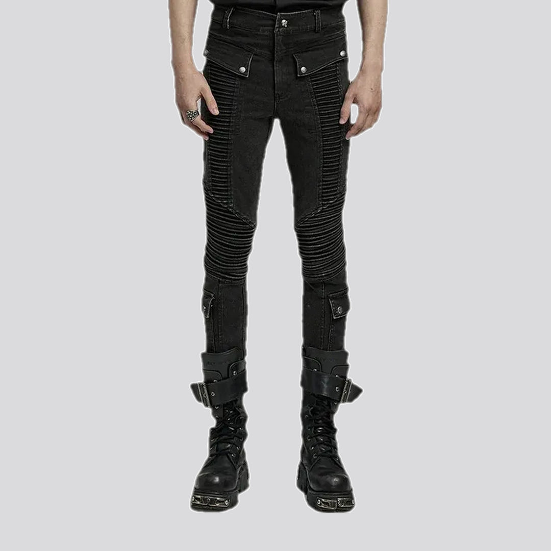 Fashionable Mid-rise Vintage Men's Jeans | Jeans4you.shop