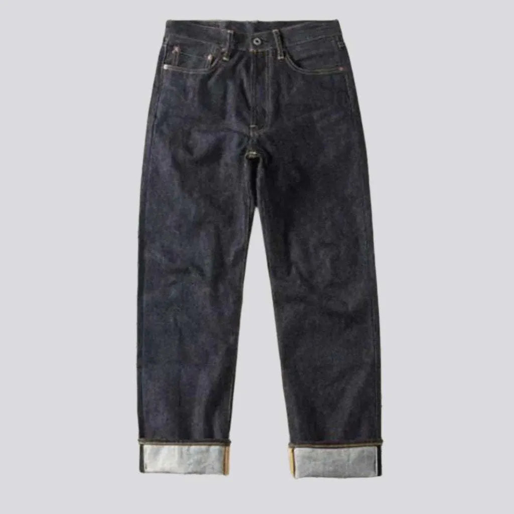 High-quality selvedge jeans
