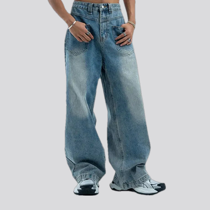 Washed Out Light Fashion Jeans for Men | Jeans4you.shop