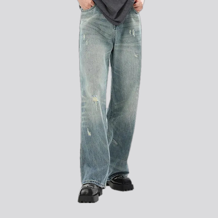 Fashionable Ripped Slouchy Men's Jeans | Jeans4you.shop