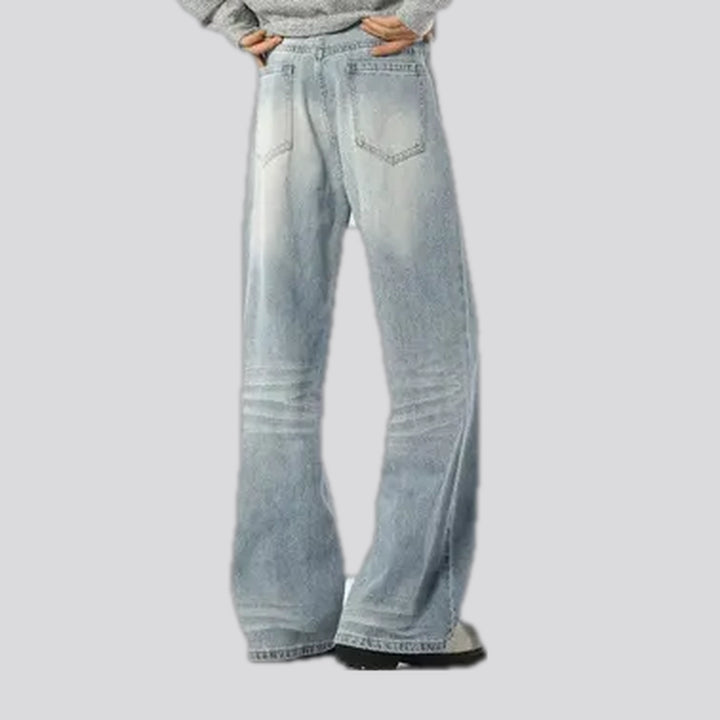 Mid-rise vintage slouchy men's jeans