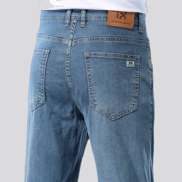 Stretchable casual fit men's jeans