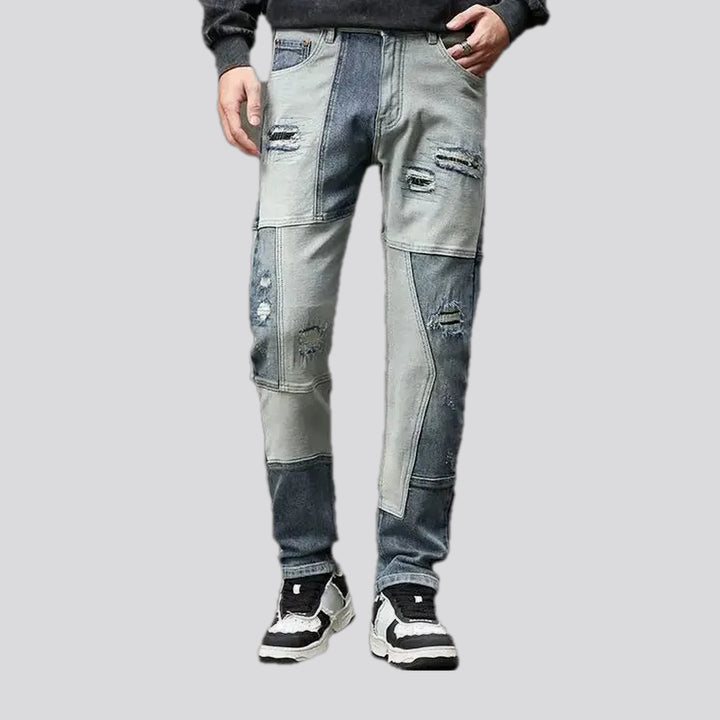 Tapered fit men's jeans