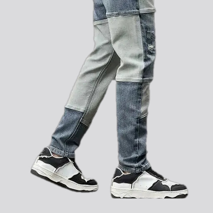 Tapered fit men's jeans