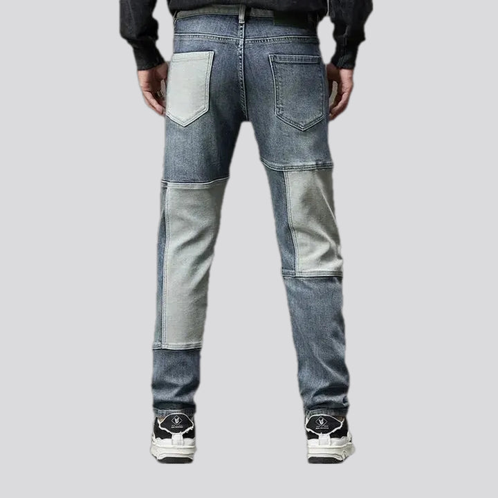 Tapered fit men's jeans