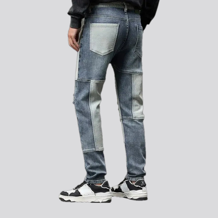 Tapered fit men's jeans