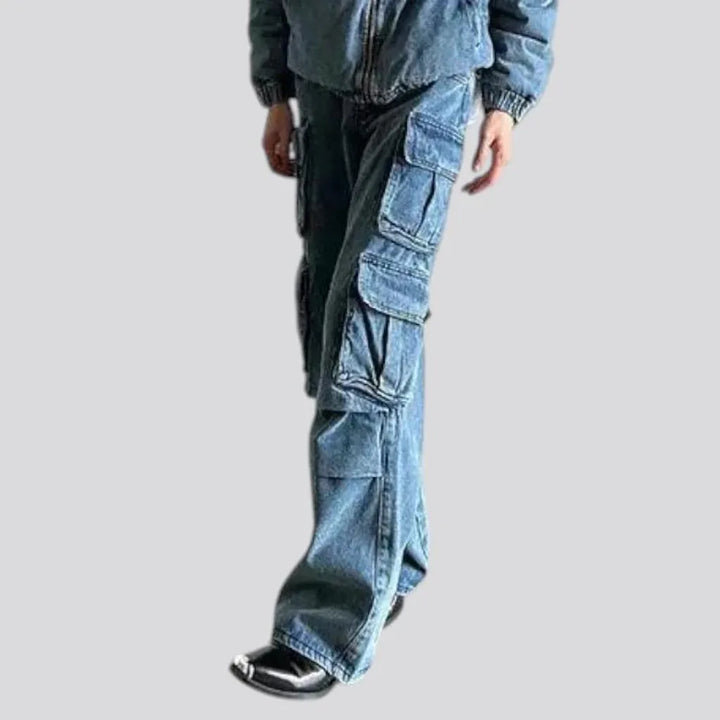 Fashion baggy men's jeans