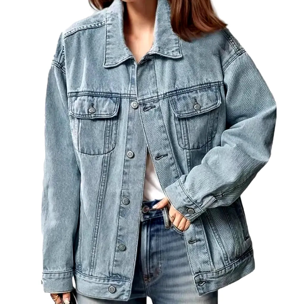 90s denim jacket
 for ladies