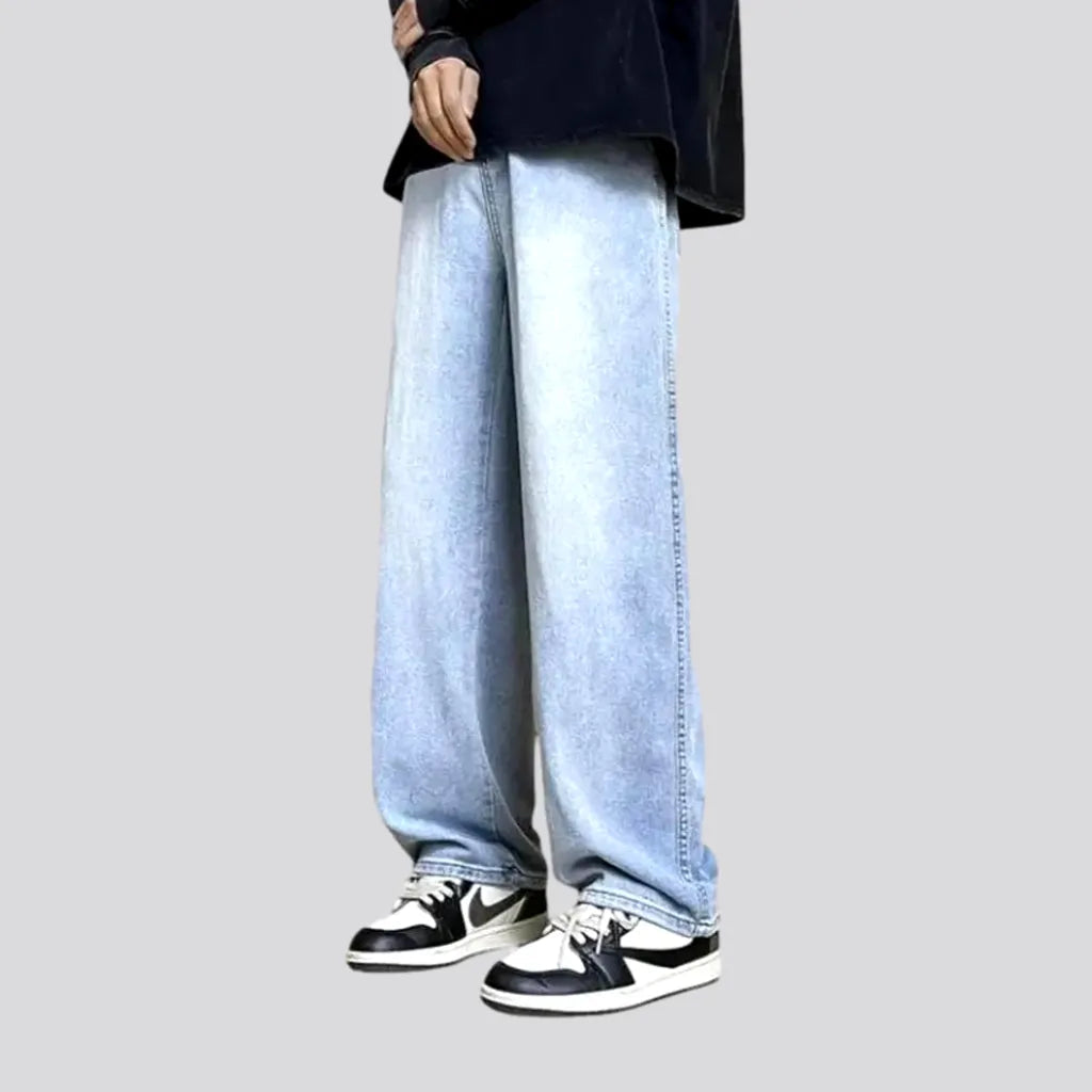 90s Mid Rise Baggy Street Style Jeans for Men | Jeans4you.shop