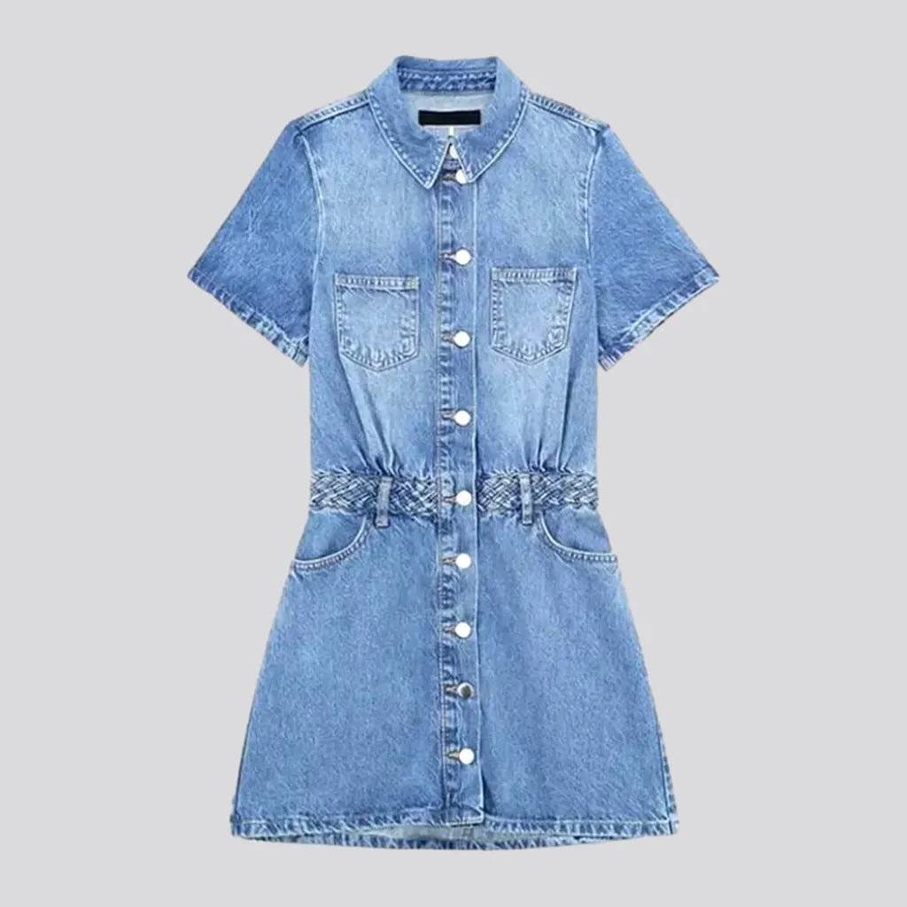 90s style denim dress | Jeans4you.shop