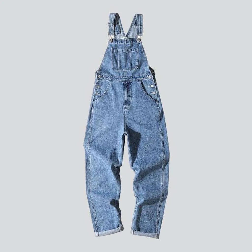 90s style men's denim dungaree | Jeans4you.shop