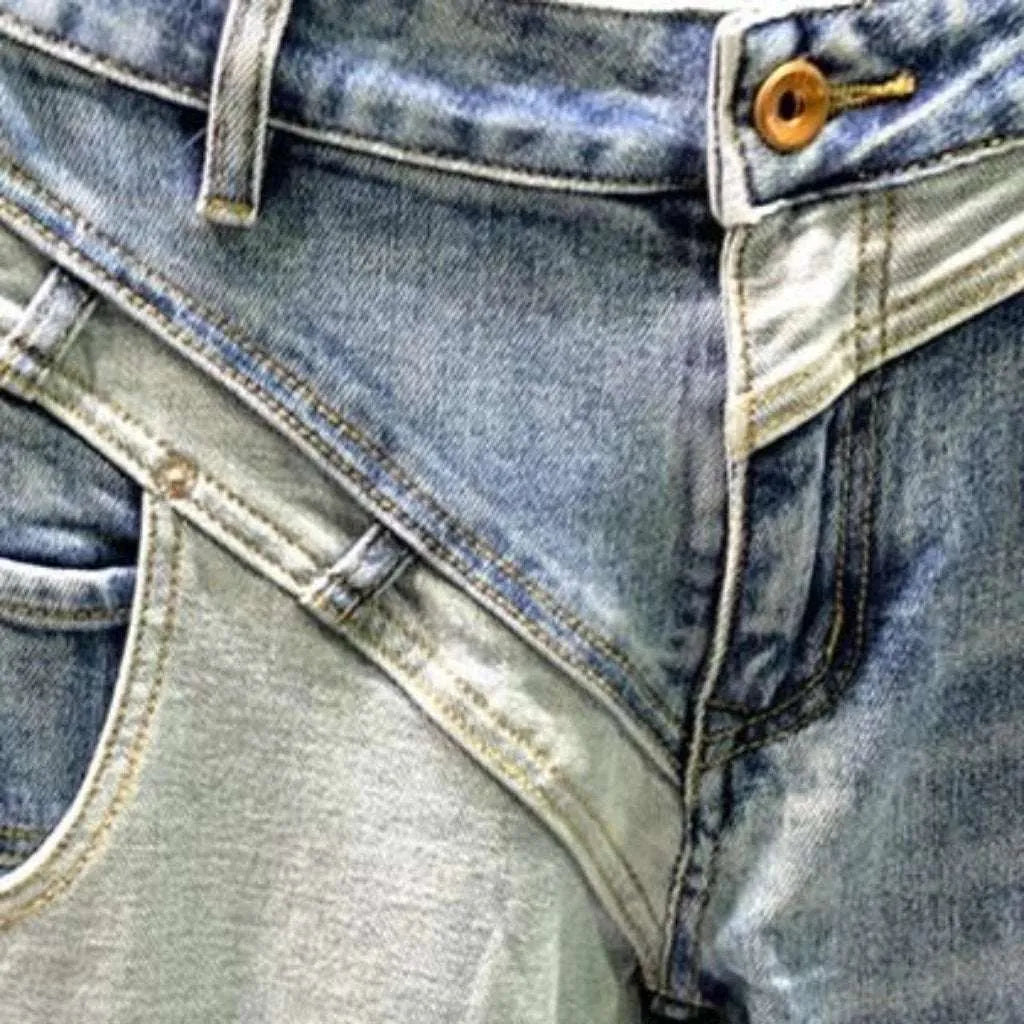 Y2k men's mid-waist jeans