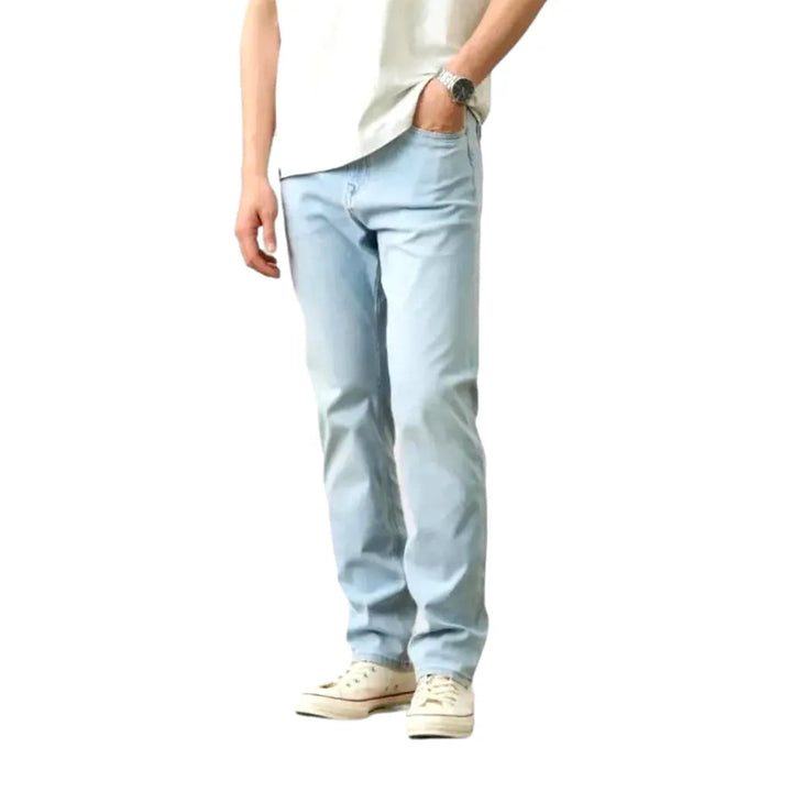 9.3oz men's high-waist jeans
