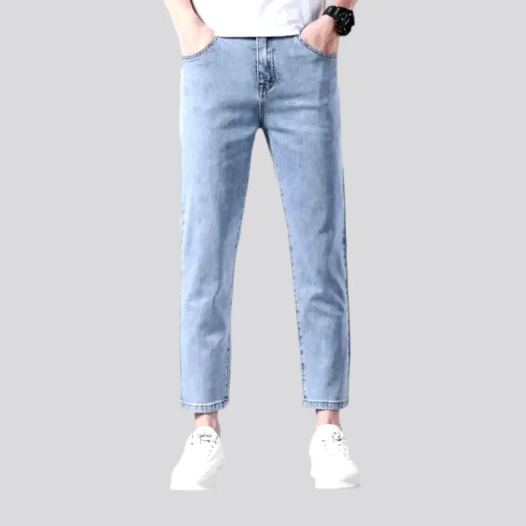 Ankle-length men's thin jeans | Jeans4you.shop