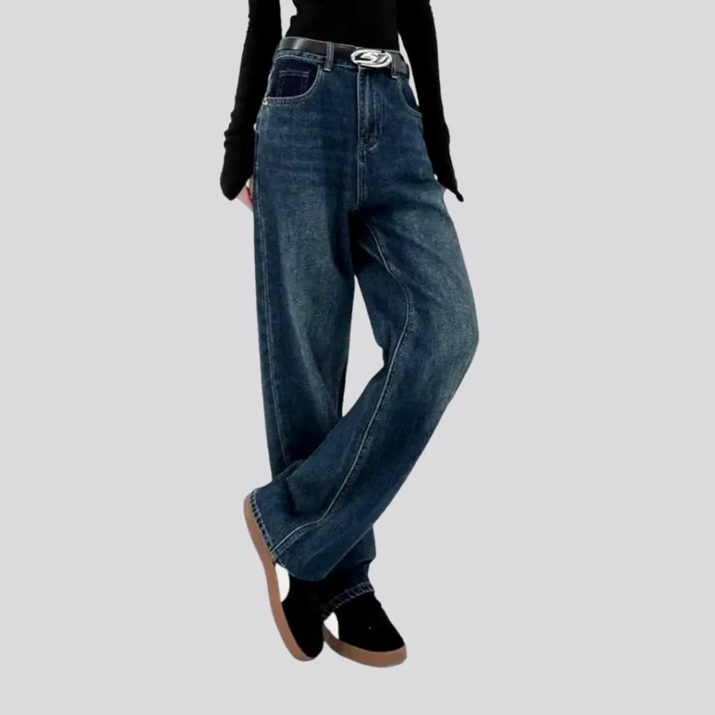Baggy women's retro jeans | Jeans4you.shop