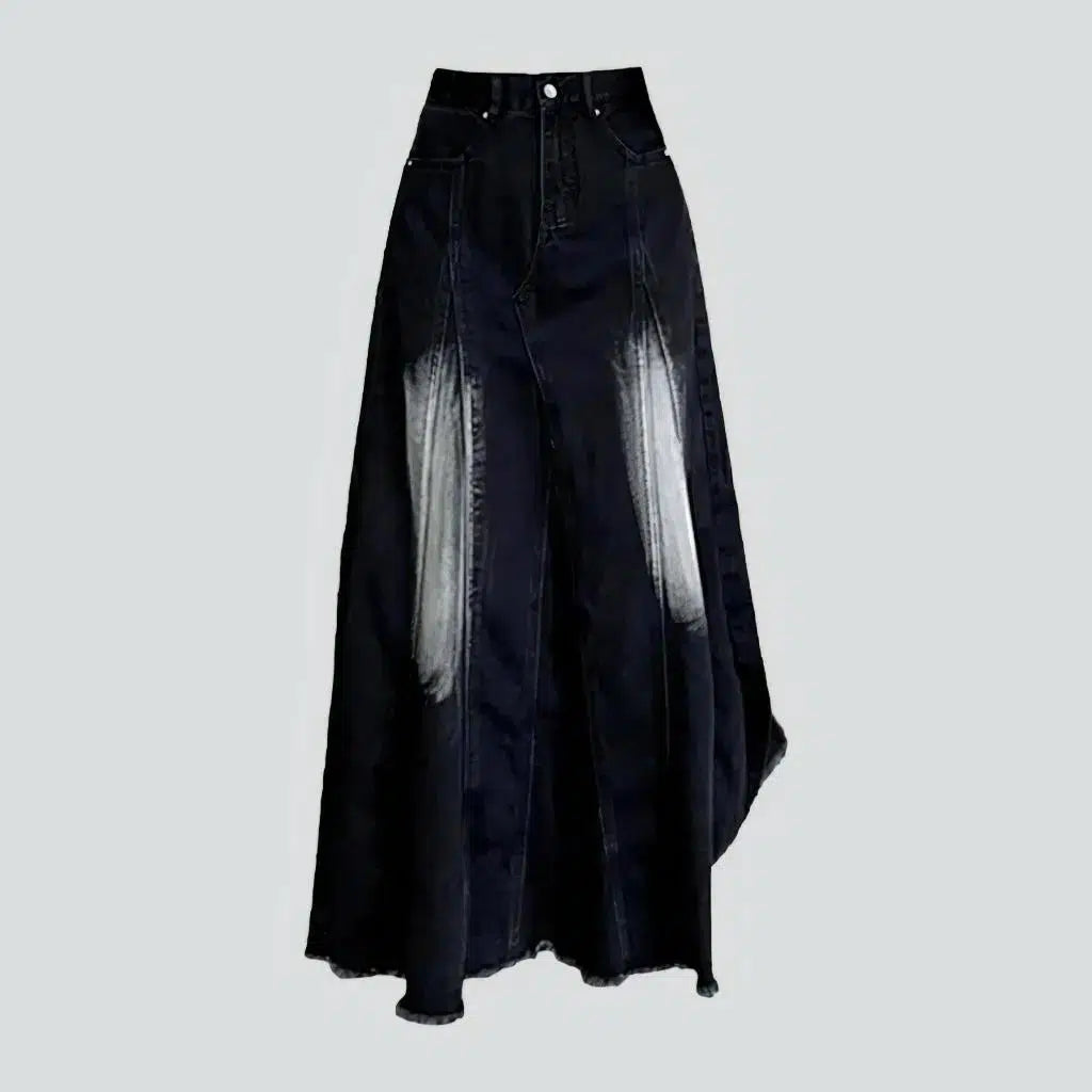 Black fashion women's denim skirt | Jeans4you.shop