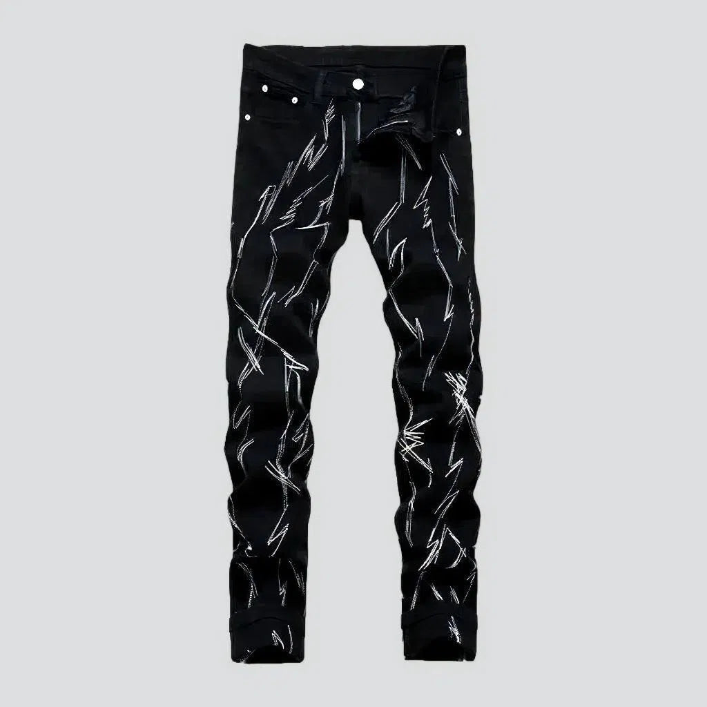 Black men's y2k jeans | Jeans4you.shop