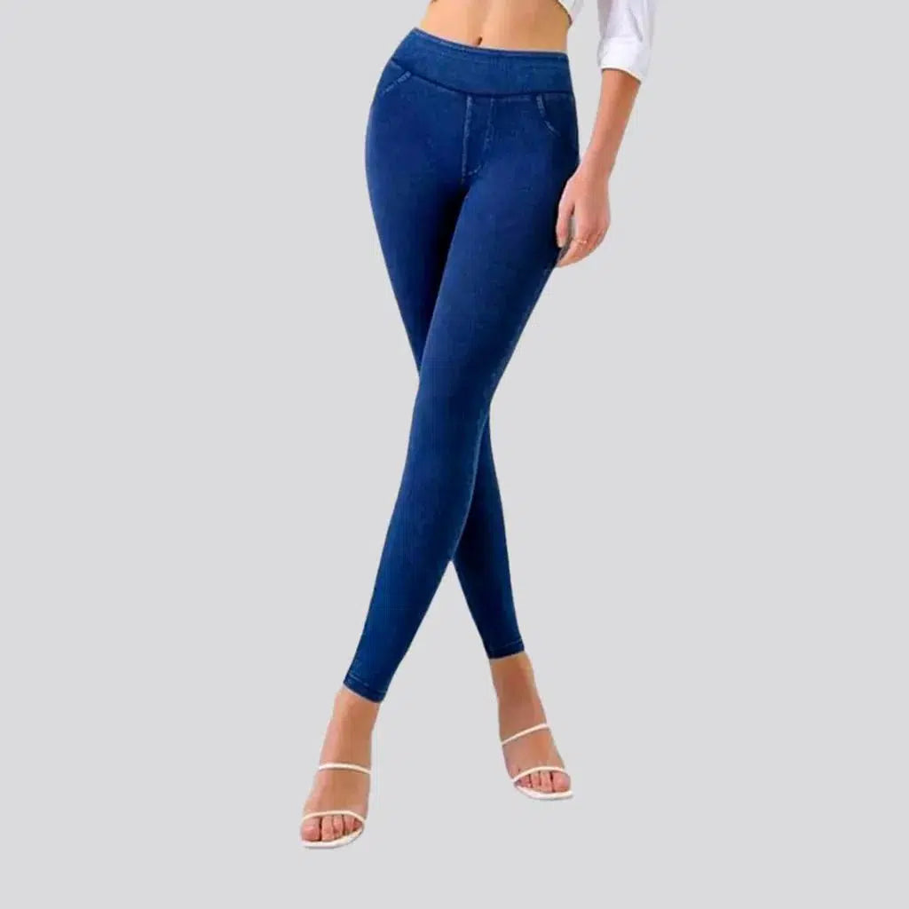 Casual stonewashed denim pants for women | Jeans4you.shop